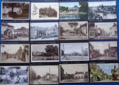 Postcards, Pubs, a selection of approx. 55 cards of UK public houses, mostly Simonds Brewery.