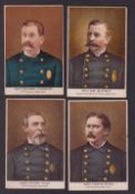 Cigarette cards, USA, Buchner, Police Inspectors & Captains, 'X' size, four cards, William Murray,