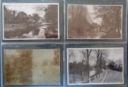 Postcards, Hampshire, a Ringwood collection of approx. 170 cards in modern album, cards corner