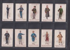 Cigarette cards, Faulkner's, Policeman of the World (Nosegay) (set, 12 cards) (one with slight paper