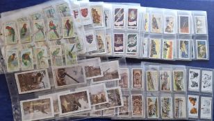 Cigarette cards, 16 sets, 5 by Player's including Nature Series, Celebrated Bridges, Artillery in
