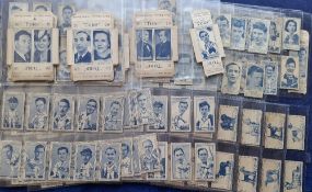 Cigarette cards, Carreras Turf, mixture of cards, including sets (2), Famous Cricketers, Famous