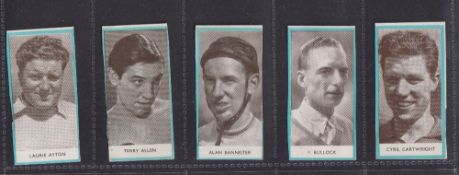 Cigarette cards, Godfrey Phillips Sports Package issues, approx. 90 cards from various series, paper