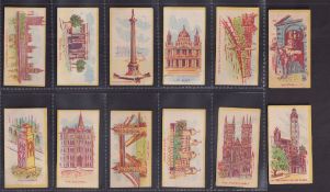 Trade cards, Barratt's, Prominent London Buildings (set, 12 cards) (gen. gd)