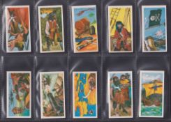 Trade cards, Cadet Sweets, 7 sets, Buccaneers (2, different sizes), Footballers (3 different),