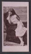 Cigarette card, Byrt Wood & Co, Pretty Girl Series 'BAGG', type card, 'Denise' (vg) (1)