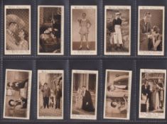 Cigarette cards, Will's, Cinema Stars 3rd Series (set 50 cards) including Walt Disney, Laurel &