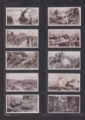 Cigarette cards, 4 sets, Military related, Murray War Series L, Lea War Pictures, BAT War