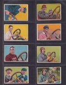 Cigarette cards, USA, ATC, Auto-Drivers, 'M' size (set, 25 cards, mixed backs) (a few with slight