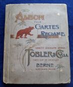 Trade cards, Chocolat Tobler 30 sets of 6 cards in special album many different series, some