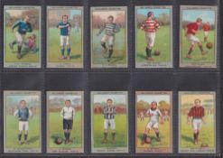 Cigarette cards, Gallaher, Association Football Club Colours (set 100 cards), (2 cards nos. 10 &