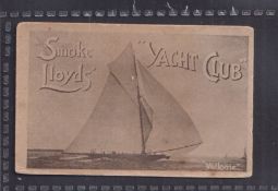 Cigarette card, Richard Lloyd, Actresses, Celebrities & Yachts, type card, Valkyrie (Yacht) (