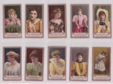 Cigarette cards, Hignett's, Actresses, 'FROGA' (set, 26 cards) (gd)