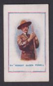 Cigarette card, J. H. Clure & Son, Army Pictures, Cartoons etc (No Brands), Sir Robert Baden