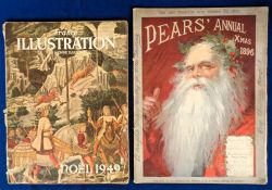 Pears Annual Xmas 1896, beautiful illustrations and advertisements (staples rusted and centre page