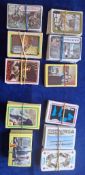 Trade cards, Monty Gum, 10 part sets TV Hits (95), Beatles Story (23), Pop Stars (38, mainly D