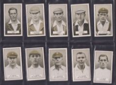 Cigarette cards, Cohen Weenen, Cricketers (set 25 cards) (gen vg)