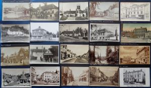 Postcards, Pubs, a selection of approx. 50 cards of UK public houses, mostly Simonds. RPs include '