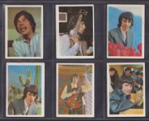 Trade cards, A&BC Gum, Rolling Stones (set 40 cards) (7 cards slightly grubby, rest gen gd/better)