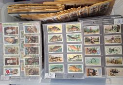 Cigarette & Trade cards, large collection, 116 sets and many part sets odds. 63 pre war cigarette