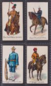 Cigarette cards, Roberts Colonial Troops, 4 type cards (all with 'Ask For…' back) New South Wales