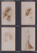 Cigarette cards, USA, S.F. Hess, Photographic Cards, 'L' size, Actresses, 104mm x 107mm, 'Old