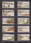 Cigarette cards, Faulkner's Angling (set 25 cards) (gen gd/vg)