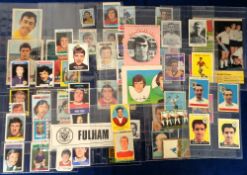 Trade cards, Football, A&BC Gum, a comprehensive collection of 69 type cards all from Football