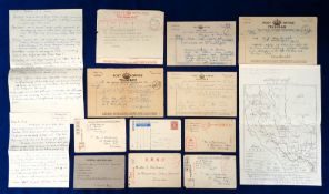 Militaria, WW2 Japanese Prisoner of War related ephemera all relating to A. MacDonald who spent 3.
