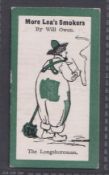 Cigarette card, R.J. Lea, More Lea's Smokers (Green Border), type card 'The Longshoreman' (slight
