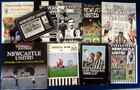 Newcastle Utd FC, a collection of 10 books and brochures inc. 'Newcastle Utd A Complete Record