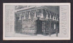 Cigarette card, A. Baker & Co, Baker's Tobacconists Shops (Cigar etc. Manufacturers), type card, 112