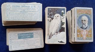 Trade cards, Germany, Stollwerck, approx. 300 cards from various series (mostly odds and part sets