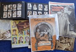 Trade cards & ephemera, Film related cards, trade cards including Bridgewater / De Beukelaer