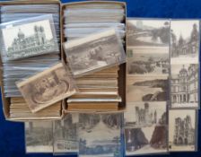Postcards, a collection of approx. 950 cards, mostly French towns, villages, street scenes and