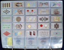 Cigarette & Trade cards, approx. 2000 cards in large modern album. Many apparently complete sets and