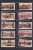 Cigarette cards, Lambert & Butler, The Thames from Lechlade to London, all 'Large Numerals' printing