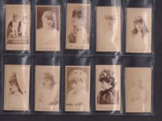 Cigarette cards, USA, Our Junior Partner Cigarettes, Photographic Cards, mostly Actresses, 10