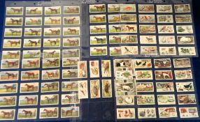 Cigarette cards, Faulkner's, four sets, Our Pets A Series & 2nd Series and Prominent Racehorses of