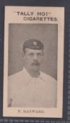 Cigarette card, National Cigarette Co (Australia), English Cricket Team, 1897-8, type card, T.