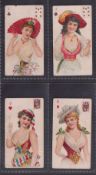 Cigarette cards, India, Star Tobacco Co, Beauties, P/C Inset (Back headed 'Take-Me-Up