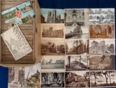Postcards, a mixed UK collection of approx. 900 cards, the majority UK topographical, with