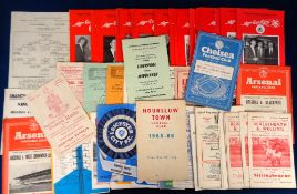 Football programmes etc, a collection of 70+ items mostly 1950/80's, mainly programmes inc.