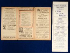 Ephemera, Moulin Rouge Programme Fete de Nuit & Bal 1898 (fair), early Folies Bergere Programme,