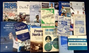 Preston North End, a collection of 17 books and booklets inc. 'Let's Talk About Preston North End'