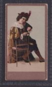 Cigarette card, Jas. Biggs, Beauties 'CHOAB' (Blue back), type card, ref. H21, picture no 25 (slight