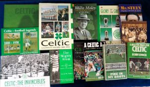 Celtic FC, a collection of 23 books inc. 'Celtic A Complete Record 1888 - 1982' by Breedon, '