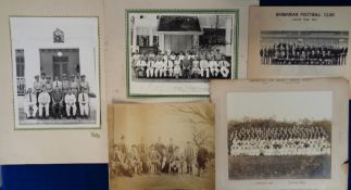 Ephemera, 41 Photographs, some laid down to inc. Ammanford Choral Society Corwen 1919/20, Oxford