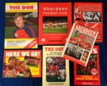 Aberdeen FC, a collection of 7 books & brochures, Aberdeen A Complete Record 1903-1987 (Breedon), '