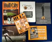 Hull City FC, a small selection of 6 books and brochures, Tiger Mag Promotion Souvenir 1948/49, '